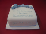 Christening Cake